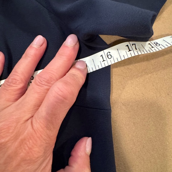 Jonathan Simkhai Navy Hook and Eye Ruffled Midi Dress - Size 2 - Picture 12 of 14